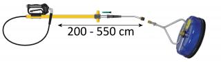 Sada teleskopický nástavec+rotační čistič ploch, střech pro vysokotlaké stroje
